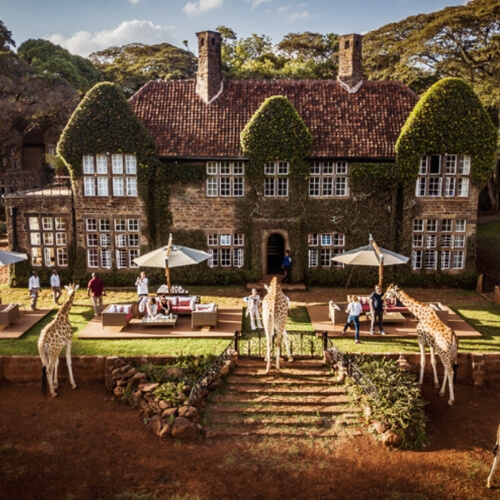 Where is the Giraffe Centre Nairobi Kenya? 4 giraffe manor