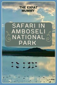 Lodges and Camping in Amboseli National Park 2024 15 Blue Photocentric Vacation Cover Pinterest Pin