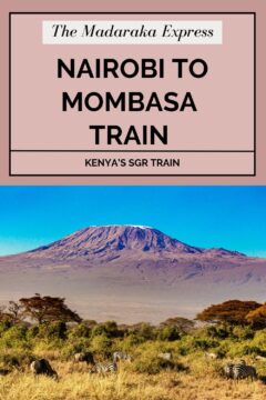 The Madaraka Express SGR Train Kenya 2024 7 The Madaraka Express SGT Train from Nairobi to Mombasa